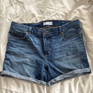 LOFT Women's Blue Jean Shorts